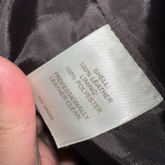 Halogen Leather Jacket - Picture 3 of 6